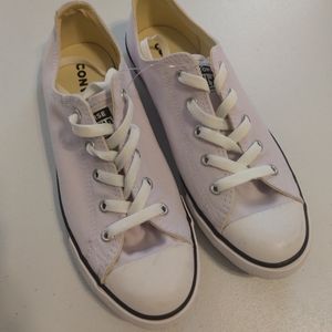Converse slim lilac sneakers